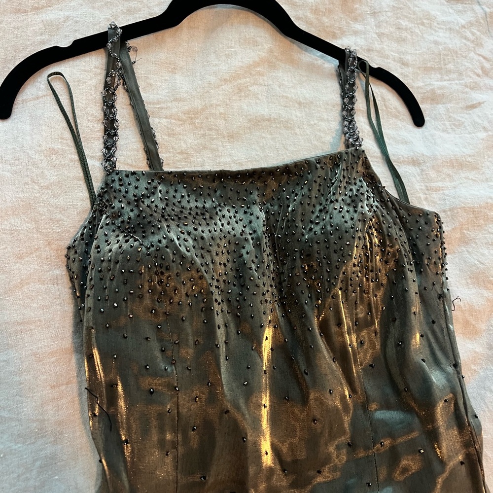 Cache Beaded Vintage Gown Y2K - Picture 2 of 8